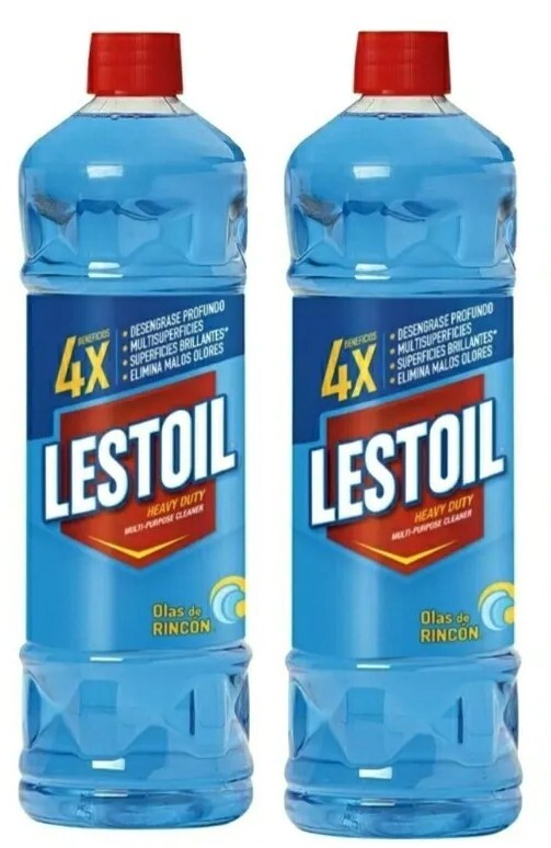 LESTOIL RINCON WAVES SCENT HEAVY DUTY MULTI-PURPOSE CLEANER (5 BOTTLES-28oz.)