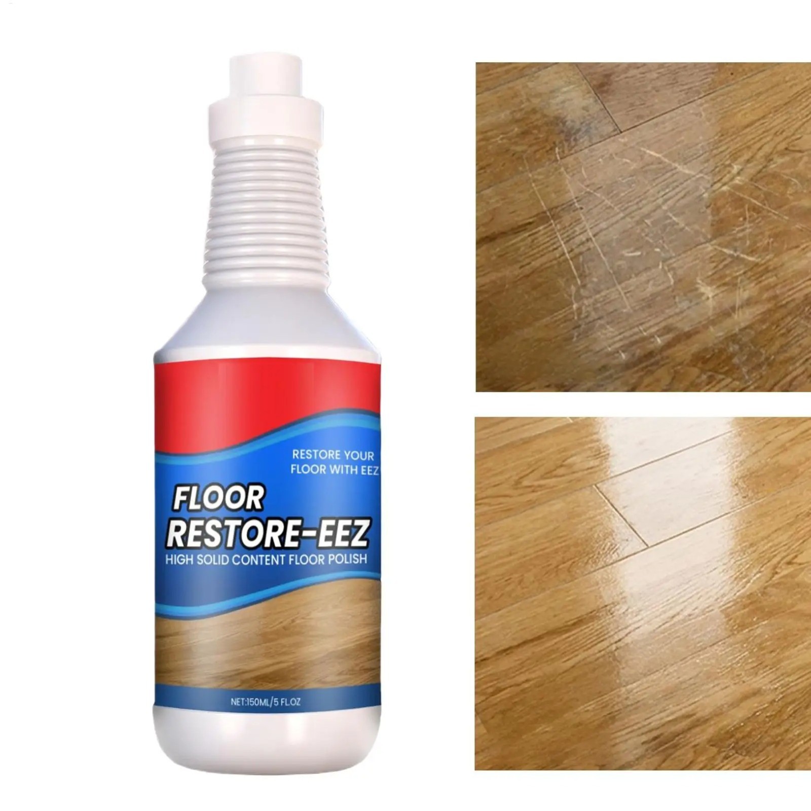 2x 150ml Clean-Eez Ultimate Floor Restorer Polish Revitalize,Protect,Shine Wood