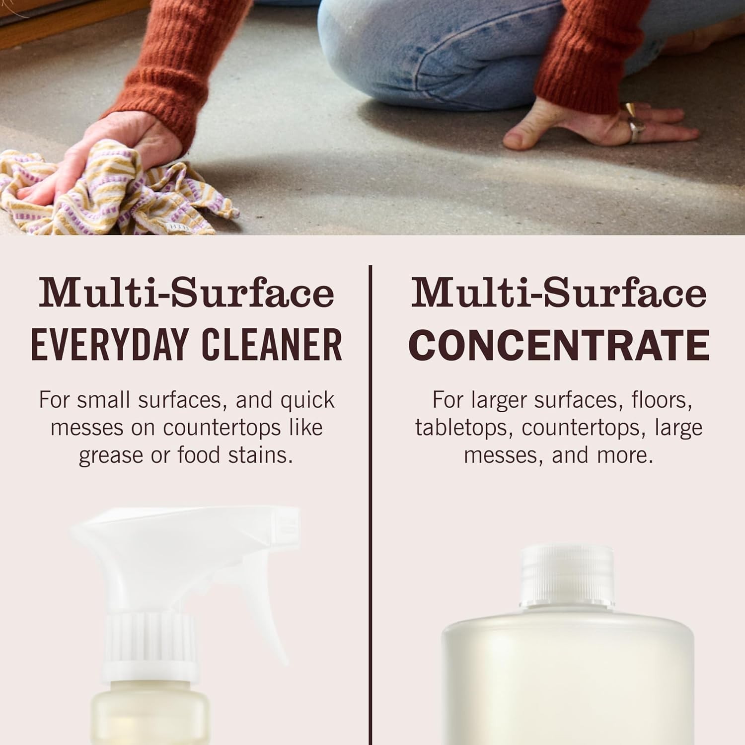 Mrs. Meyer’s Multi-Surface Cleaner – Honeysuckle Scent, 32 Fl Oz , Biodegradable
