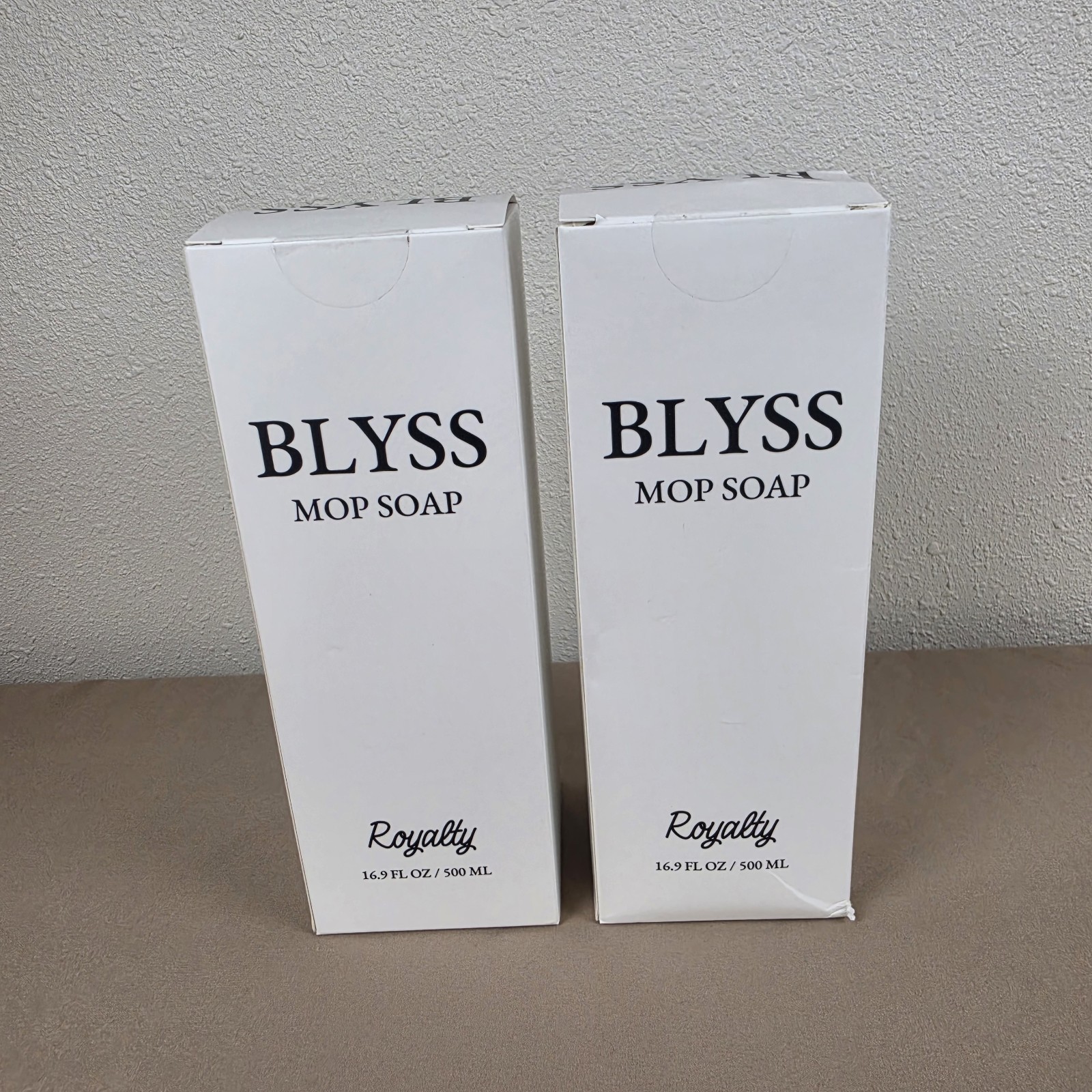 Blyss Mop Soap ROYALTY (Lot Of 2) 16.9 Fluid Oz / 500ml Concentrate