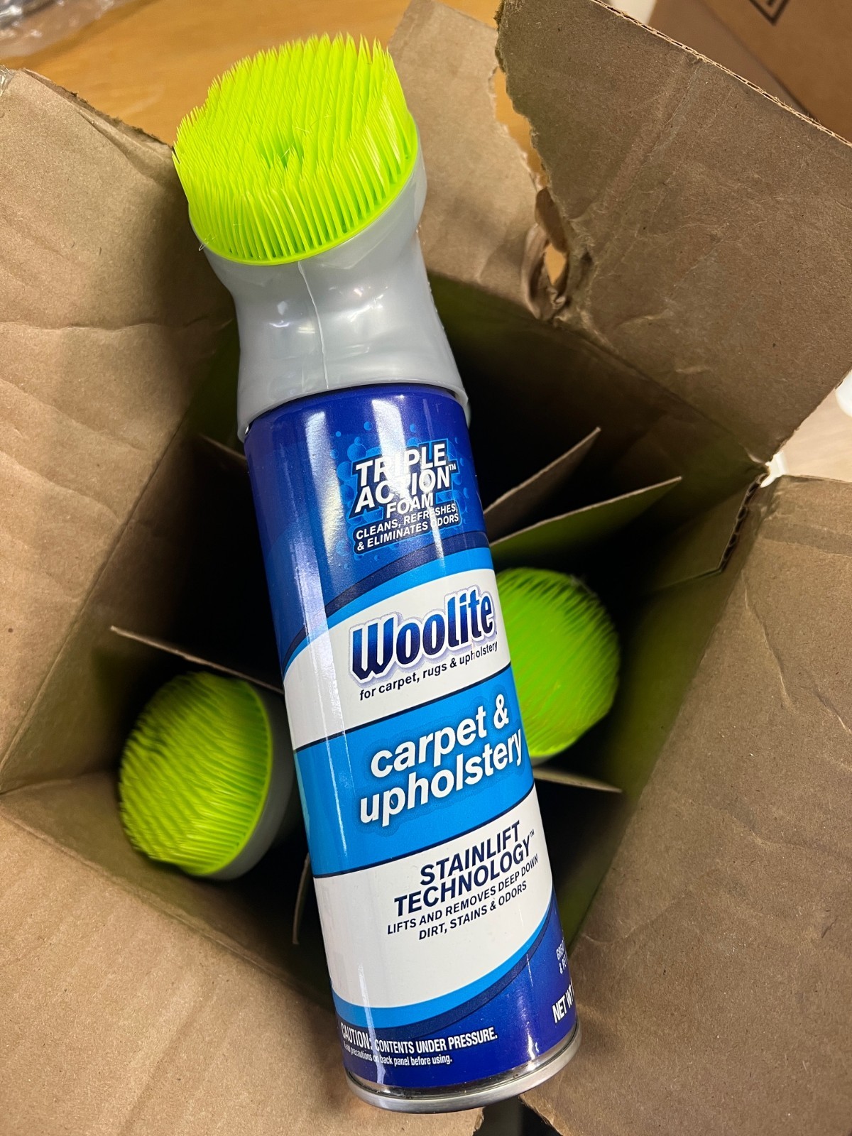 Box of 6 – Woolite Fresh Fabric Carpet & Upholstery Cleaner – 12oz