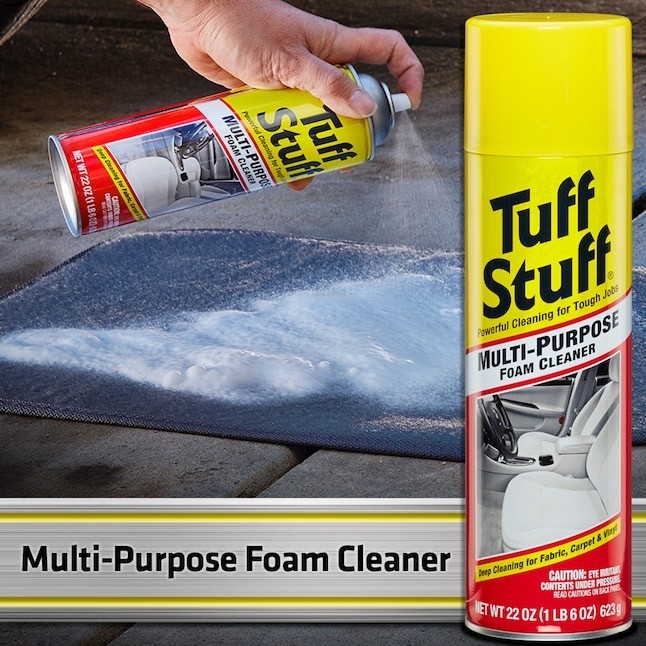 Tuff Stuff Multi-Purpose Foam Cleaner, Use on Car Interior, Furniture, Carpet, 2