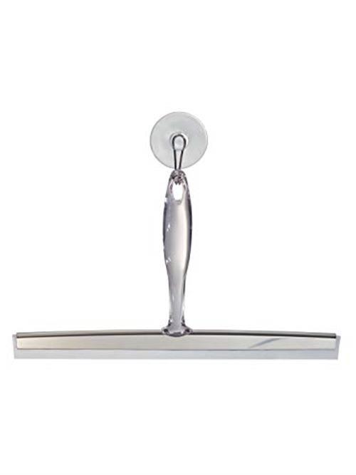 iDesign Zia Metal and Plastic Bathroom Squeegee for Assorted Sizes , Styles