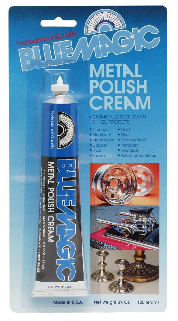 Blue Magic 300 Metal Polish Cream – 3.5 oz. Ounce (Pack of 1), White