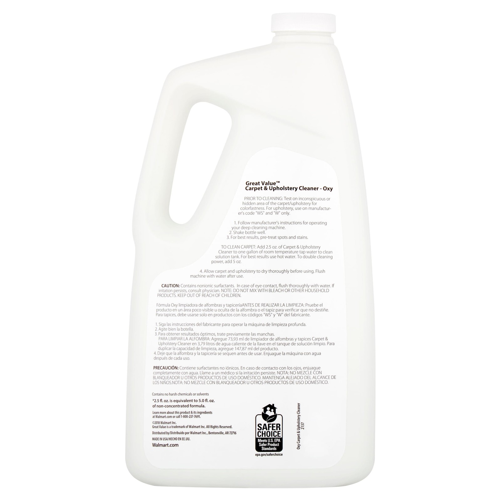 Carpet & Rug Cleaners, Fresh Scent, 64 Fluid Ounce 2137