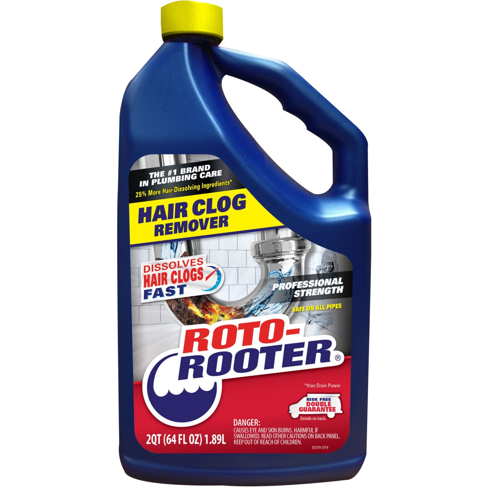 Roto Rooter Hair Clog Remover 64 OZ