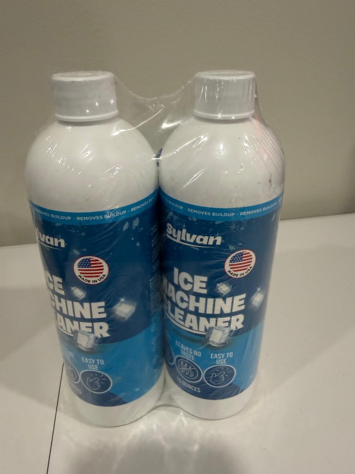 Sylvan Ice Machine Cleaner and Descaler 32 Oz 8 Uses Free Cloth