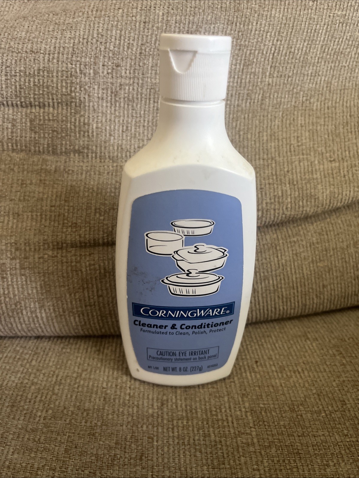 Corningware Cleaner & Conditioner 8oz, Blue Label Polish Corelle Pyrex Old Stock