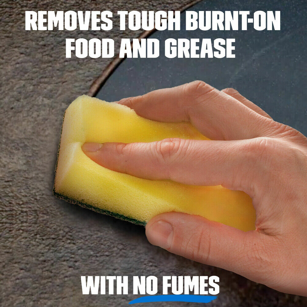 (2-Pack) Easy-Off FUME FREE Lemon Scent OVEN STAINLESS STEEL Grease CLEANER