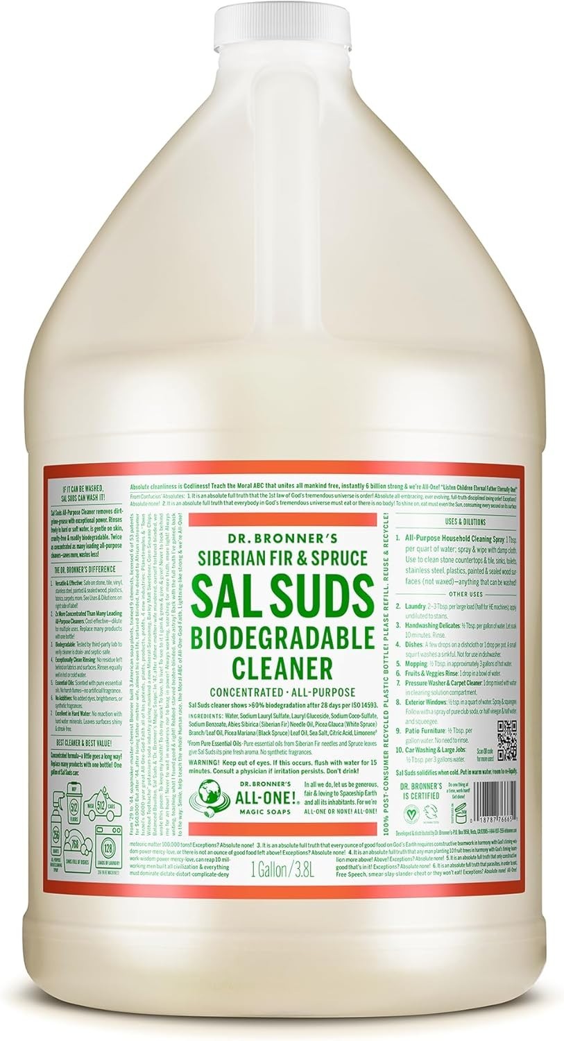 Dr. Bronner’s Sal Suds Biodegradable (1 Gallon) 128 fl.oz