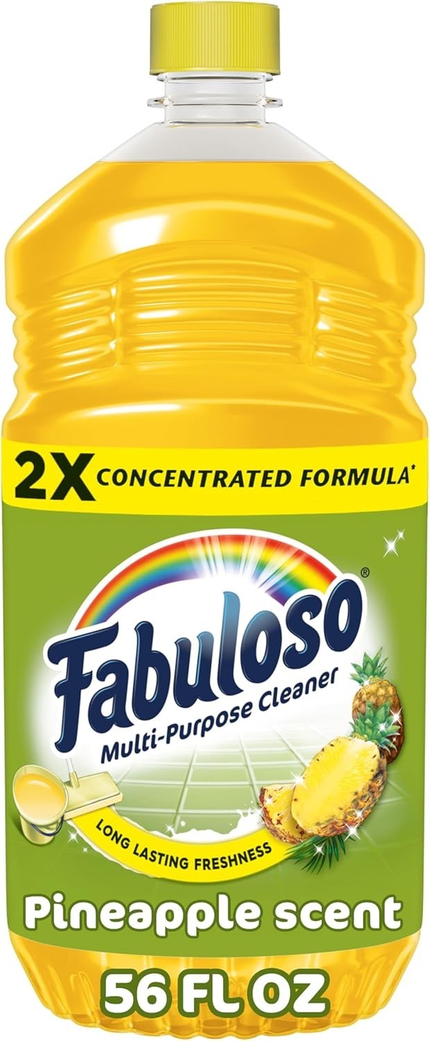 Fabuloso Multi-Purpose Cleaner, Floor Cleaner, Pineapple Scent, 56 fl oz