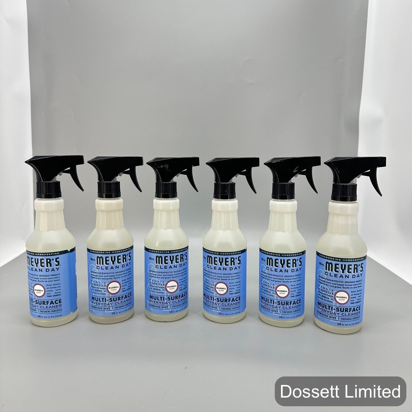 Mrs Meyers Clean Day Bluebell Multi-Surface Cleaner 16oz Spray Plant Based Lot 6