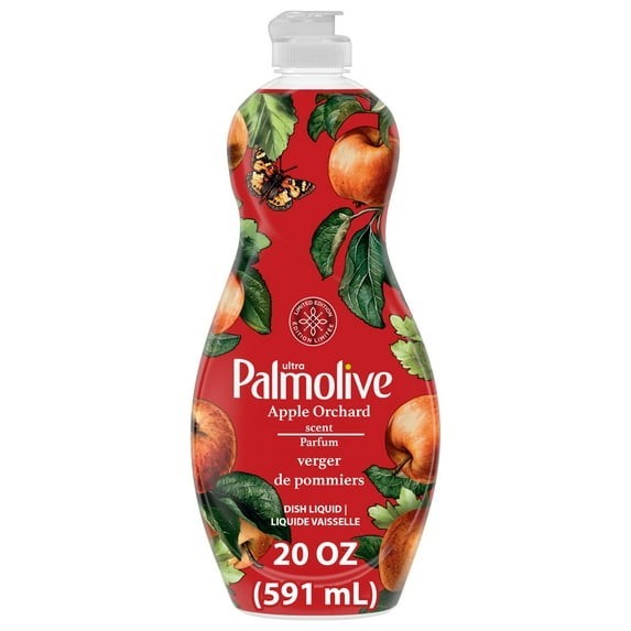Palmolive Ultra Strength Liquid Dish Soap, Apple Orchard Scent, 20 fl oz Bottle