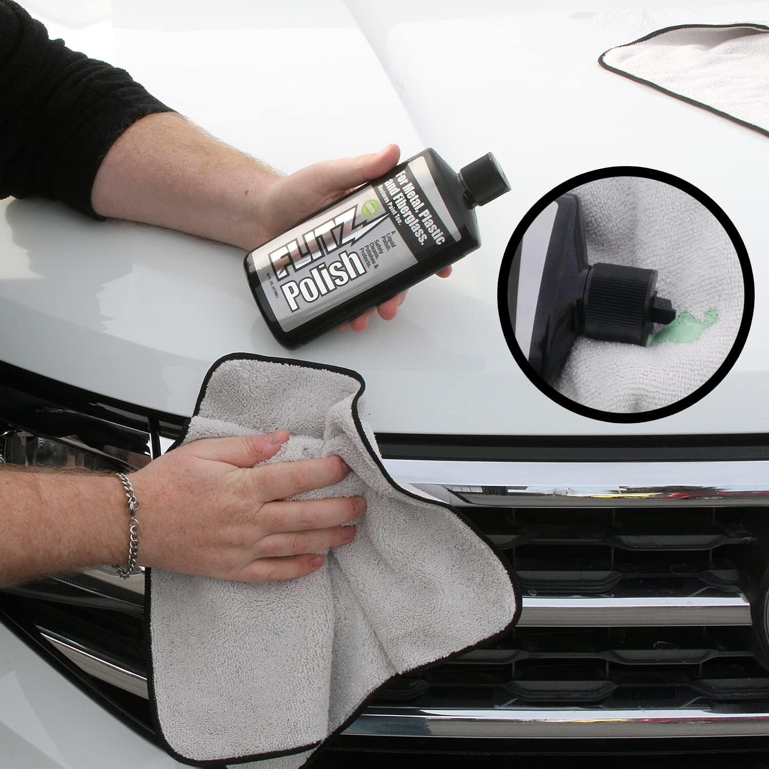 Concentrated Industrial-Strength Polish & Cleaner for Metal and Plastic – 7.6 Oz