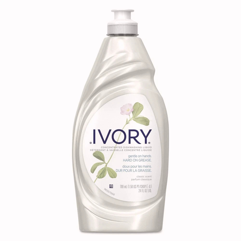 Ivory 25574 24 oz. Bottle Dish Detergent – Classic Scent (10/Carton) New