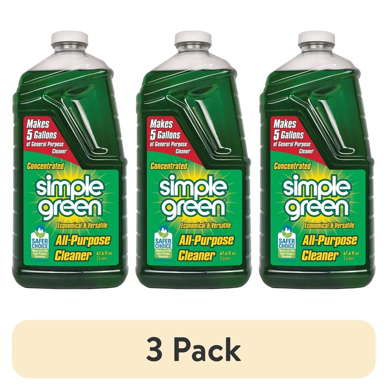 All-Purpose Cleaner 3 Pack Stain Remover Safer Choice Sassafras Scent Non-Toxic