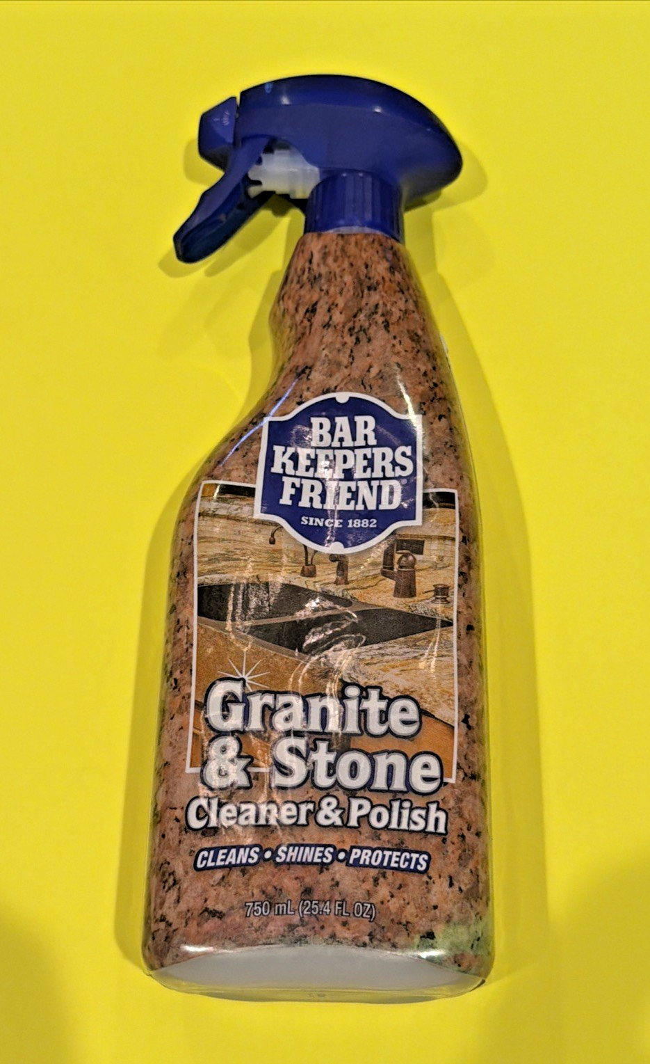 BAR KEEPERS FRIEND GRANITE & STONE CLEANER & POLISH 25.4 FL.OZ. ***4 Bottles***