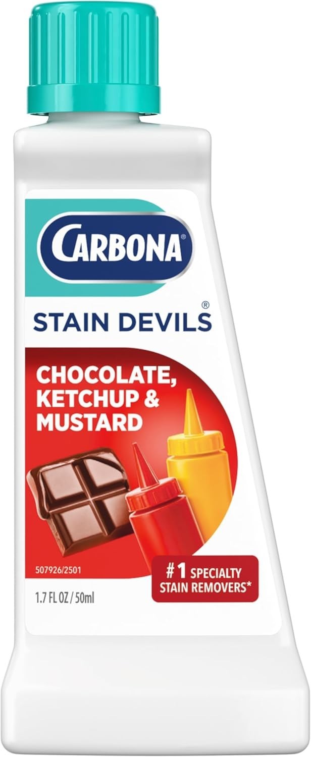 Stain Devils #2 Remover Ketchup Mustard Chocolate 1.7 Fl Oz Multi-Fabric