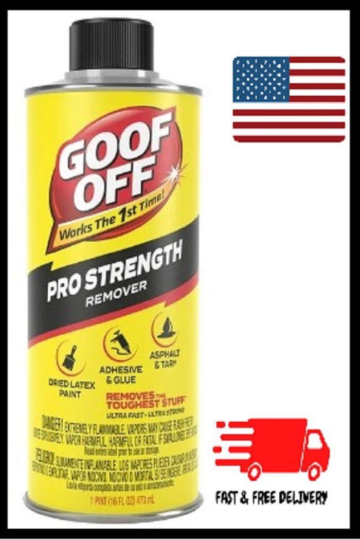 Goof Off Professional Strength Remover – 16 fl. oz. – Latex Paint and Adhesive R