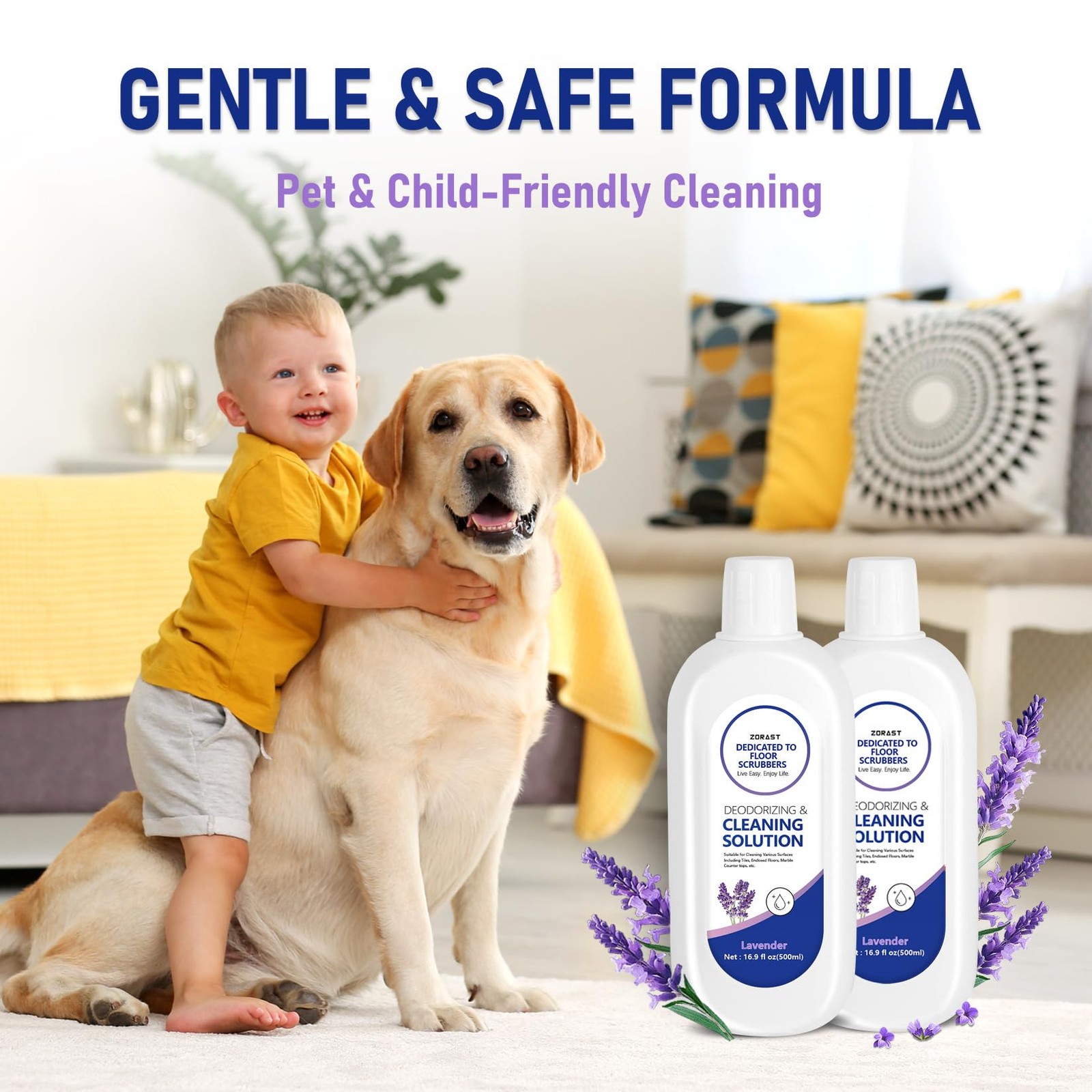 Floor Cleaning Solution with Tineco Floor & iFloor Series, 2-Pack 16.9floz La…