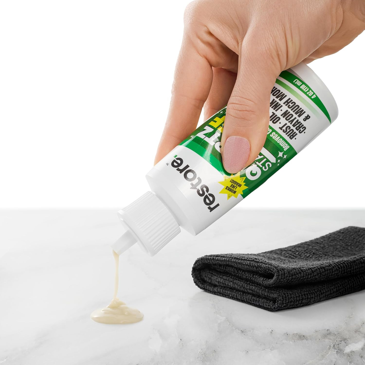 Quartz Stain off – Quartz Countertop Stain Remover Cream & Deep Cleaner | Remove