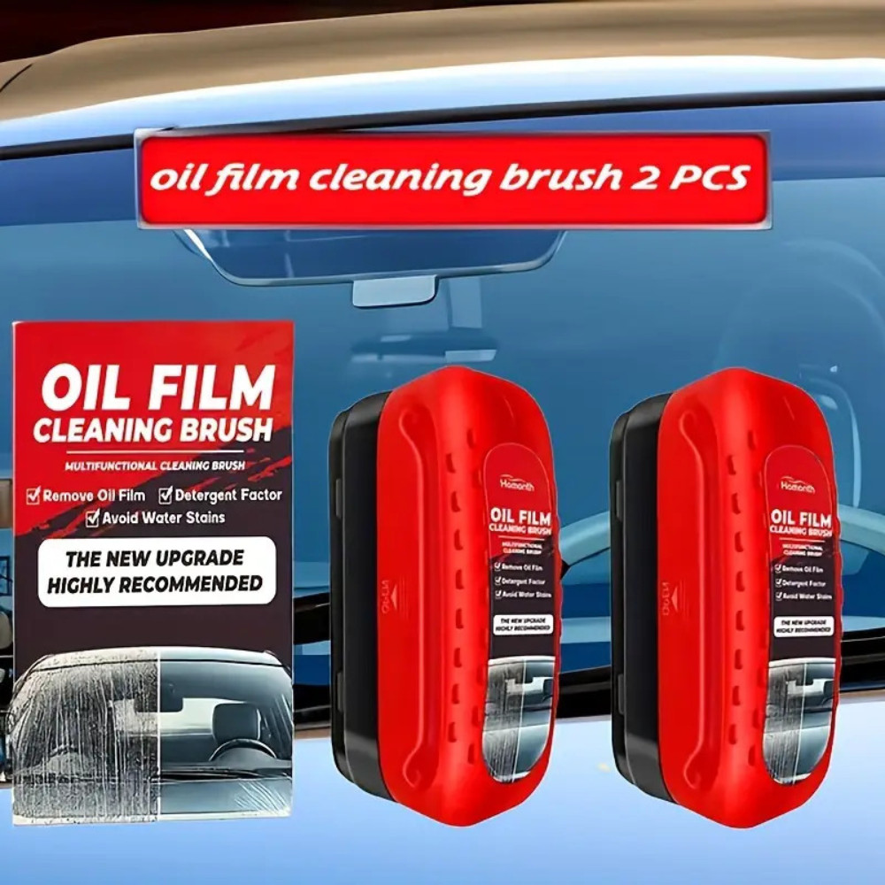 Car Windshield Glass Oil Film Cleaner Removal Spray Paste Water Spot Remover