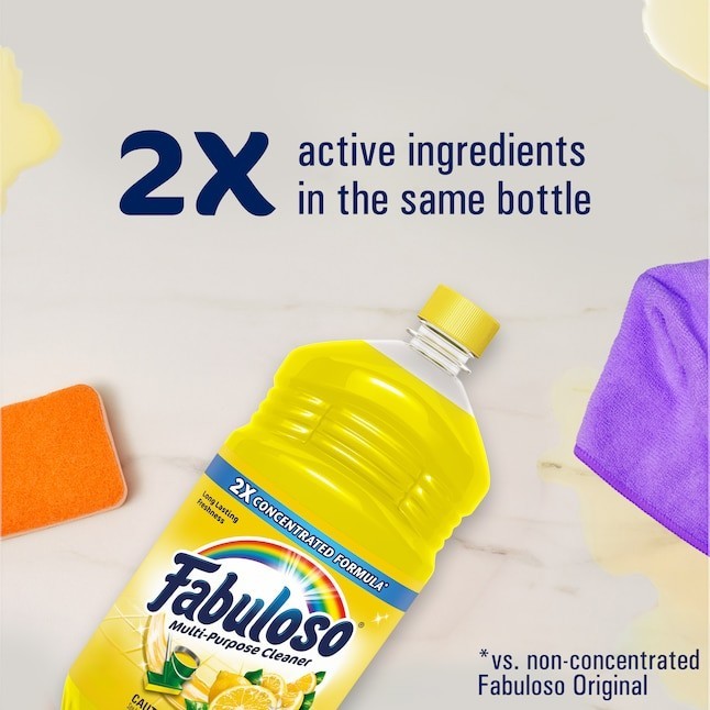 Fabuloso Multi-Purpose Cleaner, Floor Cleaner, Pineapple Scent, 56 fl oz