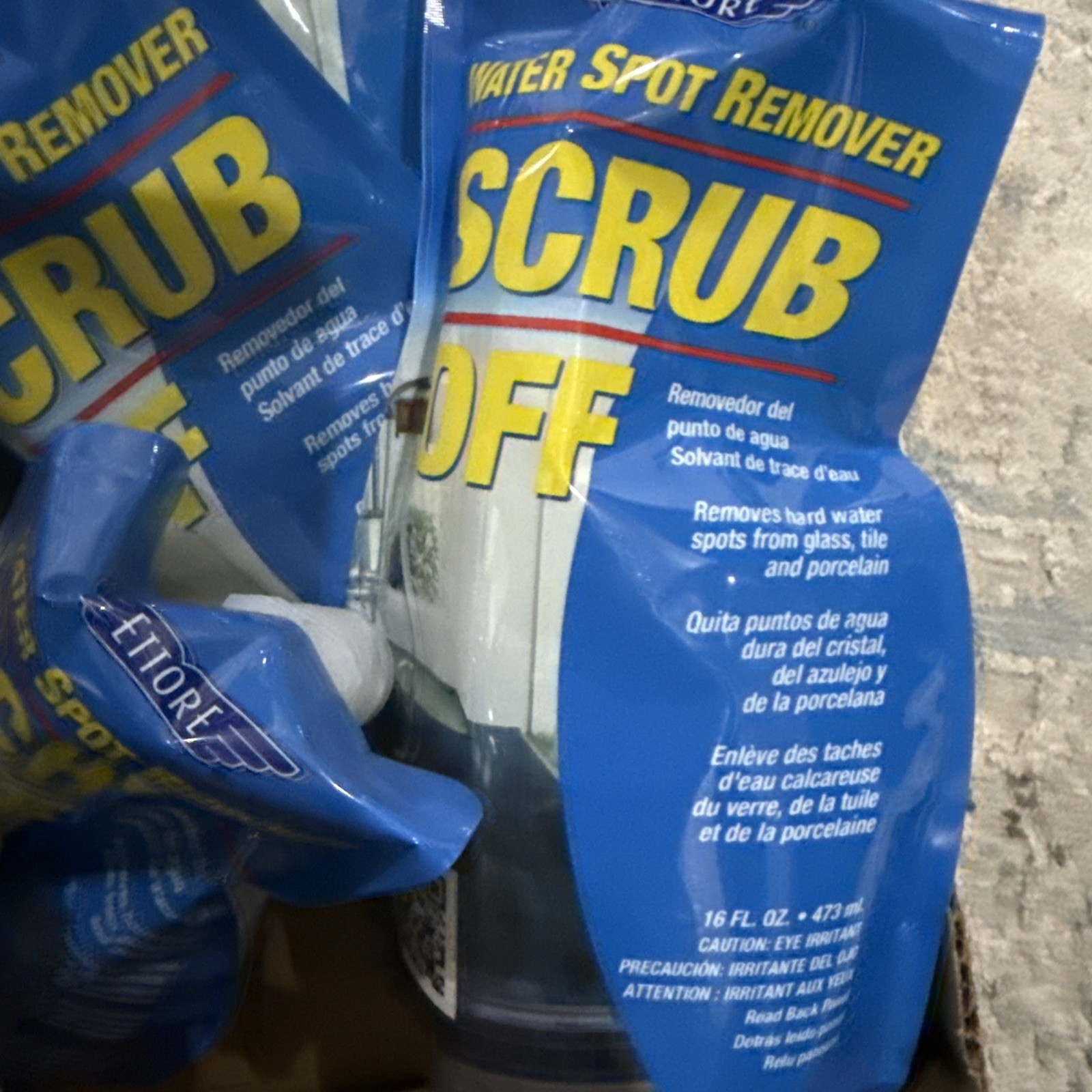 6X Ettore Fresh Scent Scrub Off , 16 Oz. Each Water Spot Remover 30161