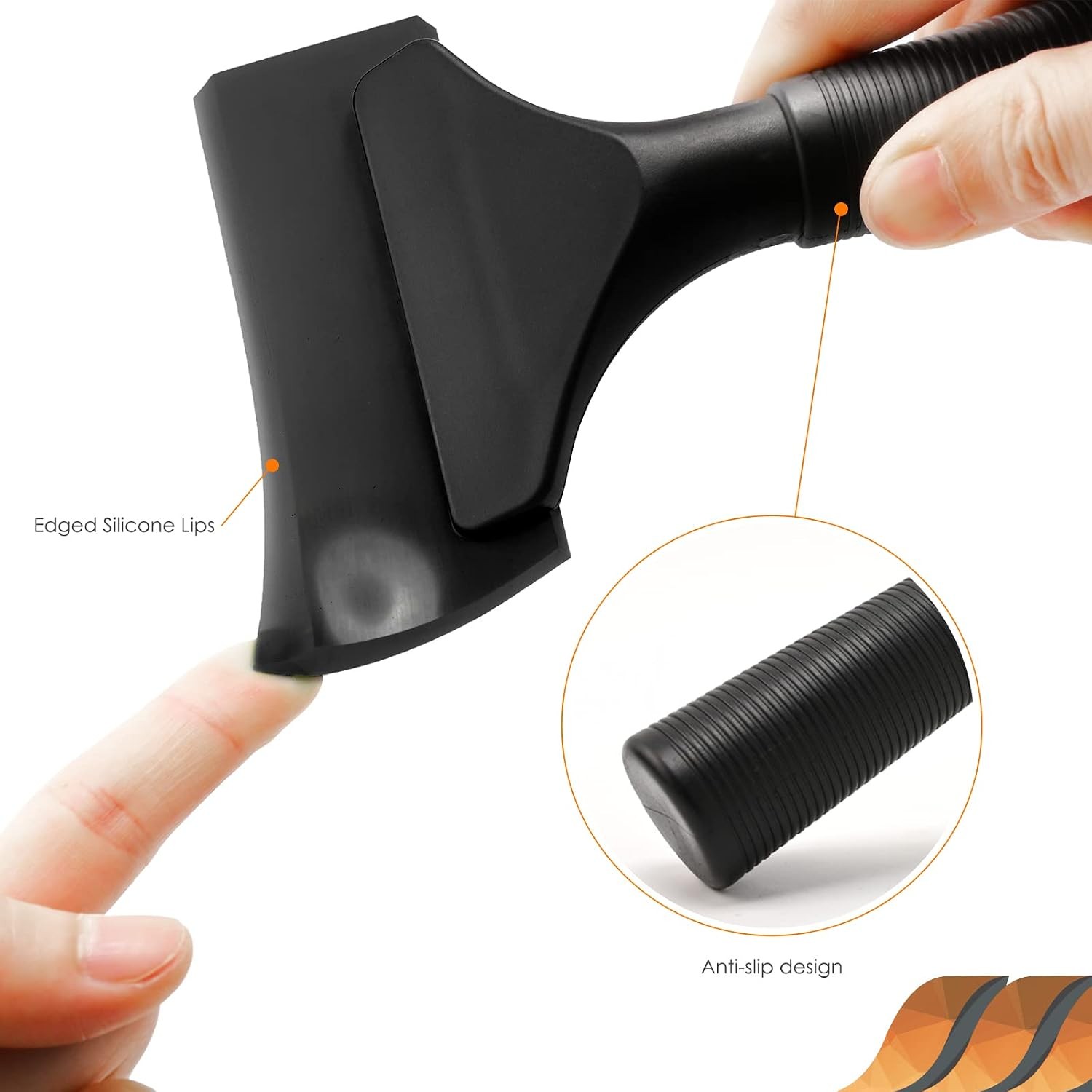 Small Squeegee 5 inch Rubber Window Tint Windshield Scraper for Car,Glass,