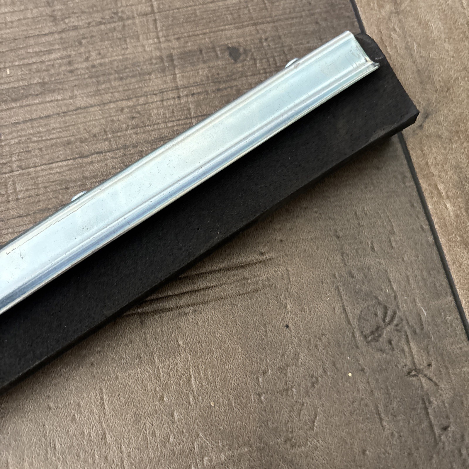 Ettore Wipe’n Dry 30” Straight Rubber Floor Squeegee NOS