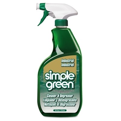 Industrial Cleaner and Degreaser, 24 oz, Spray Bottle, Sassafras Scent Pack of