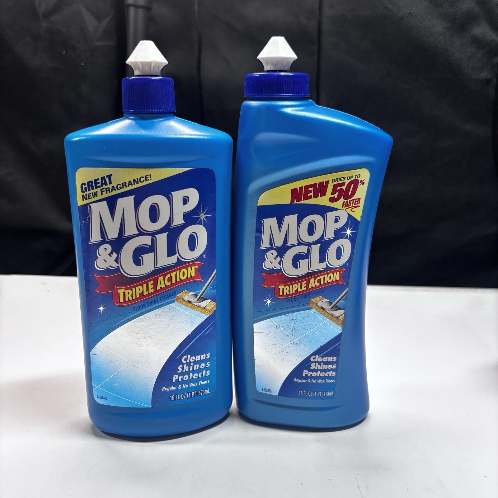 Mop & Glo Multi Surface Floor Protecting Cleaning Polish 2pack 1999 Vintage New