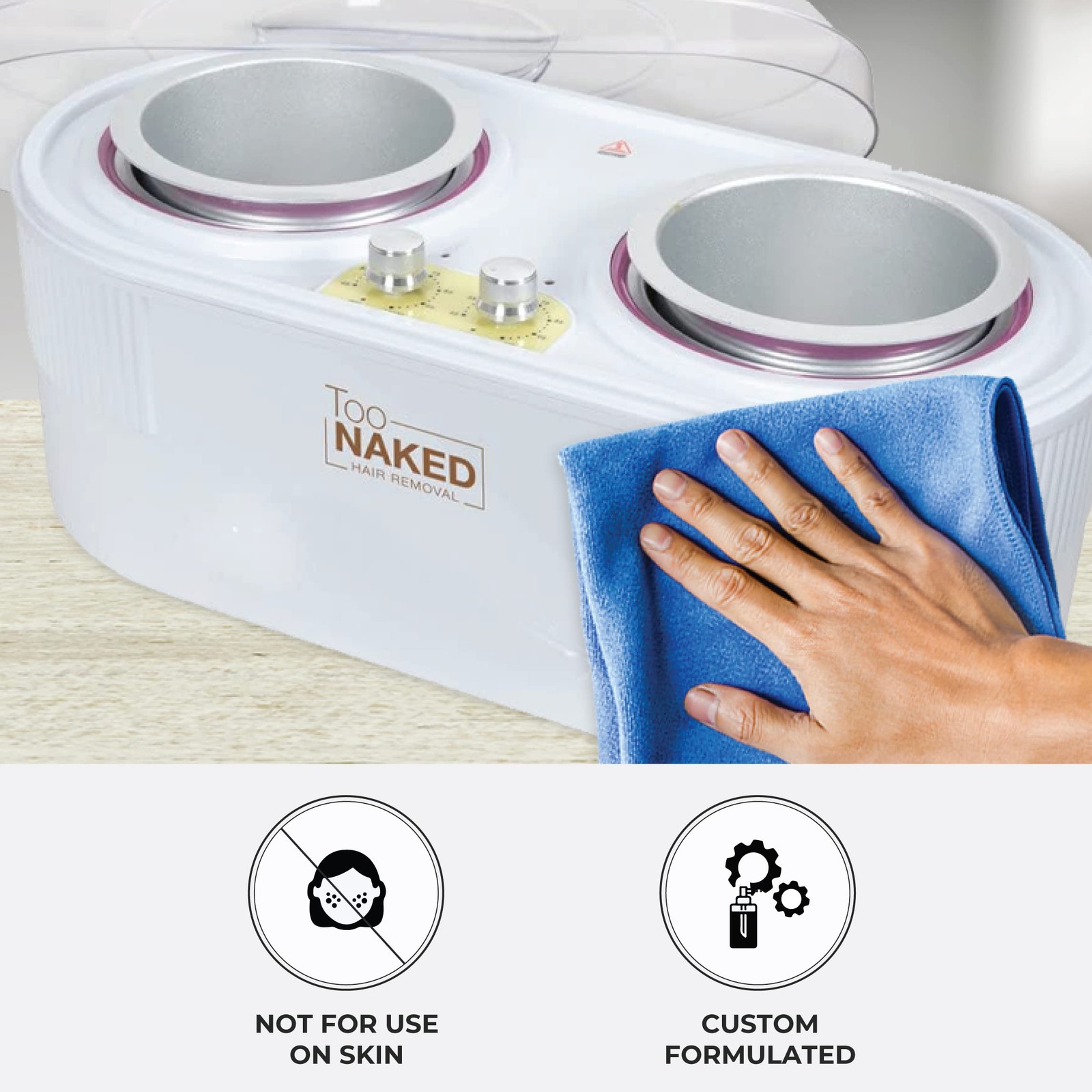 Super Clean Wax Warmer Cleaner, Wax Surface Cleaner, 100% Vegan, 16.9 oz.