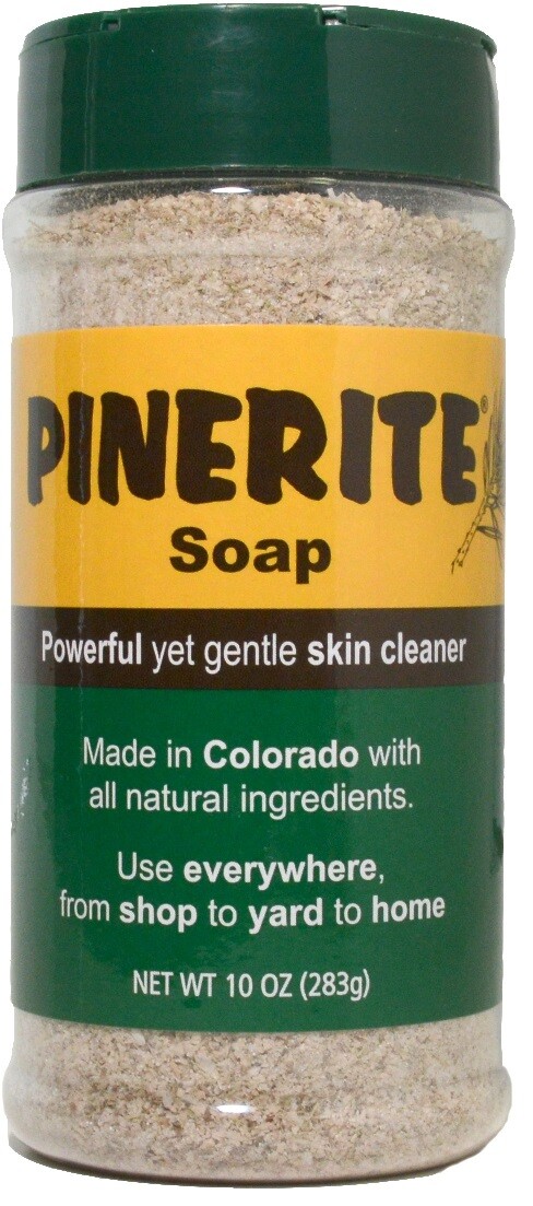 Powder Hand Soap with genuine Pine, Pinerite Heavy Duty Skin Cleanser USA