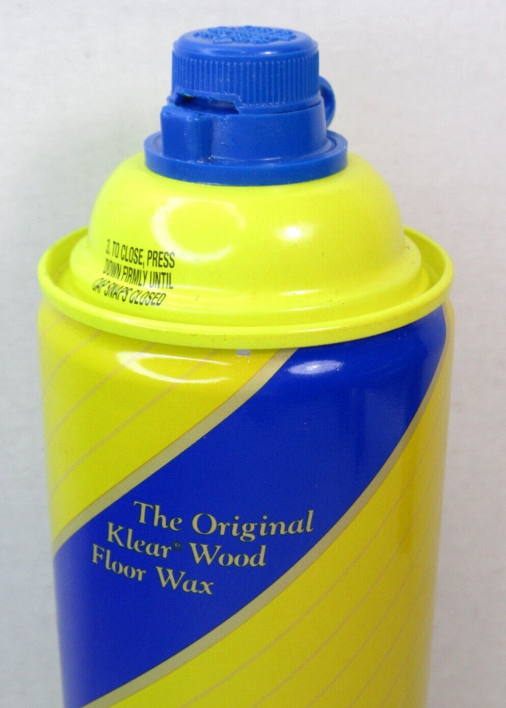 Vtg SC Johnson One Step No Buff Wax 1988 Fine Wood Floor Care 22oz Discontinued