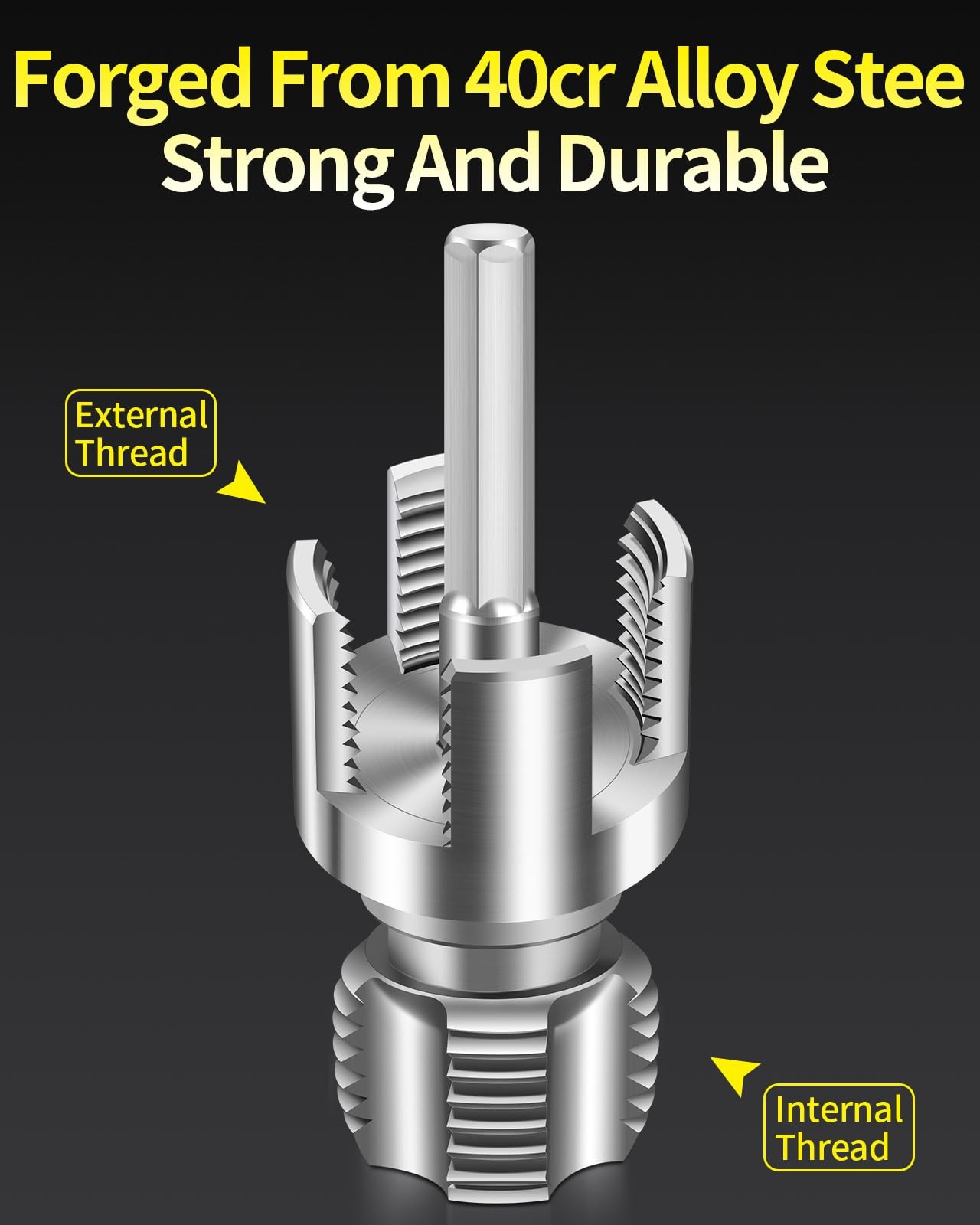 Internal & External Pipe Threading Tool, PVC Pipe Threader, Pipe Threading To…