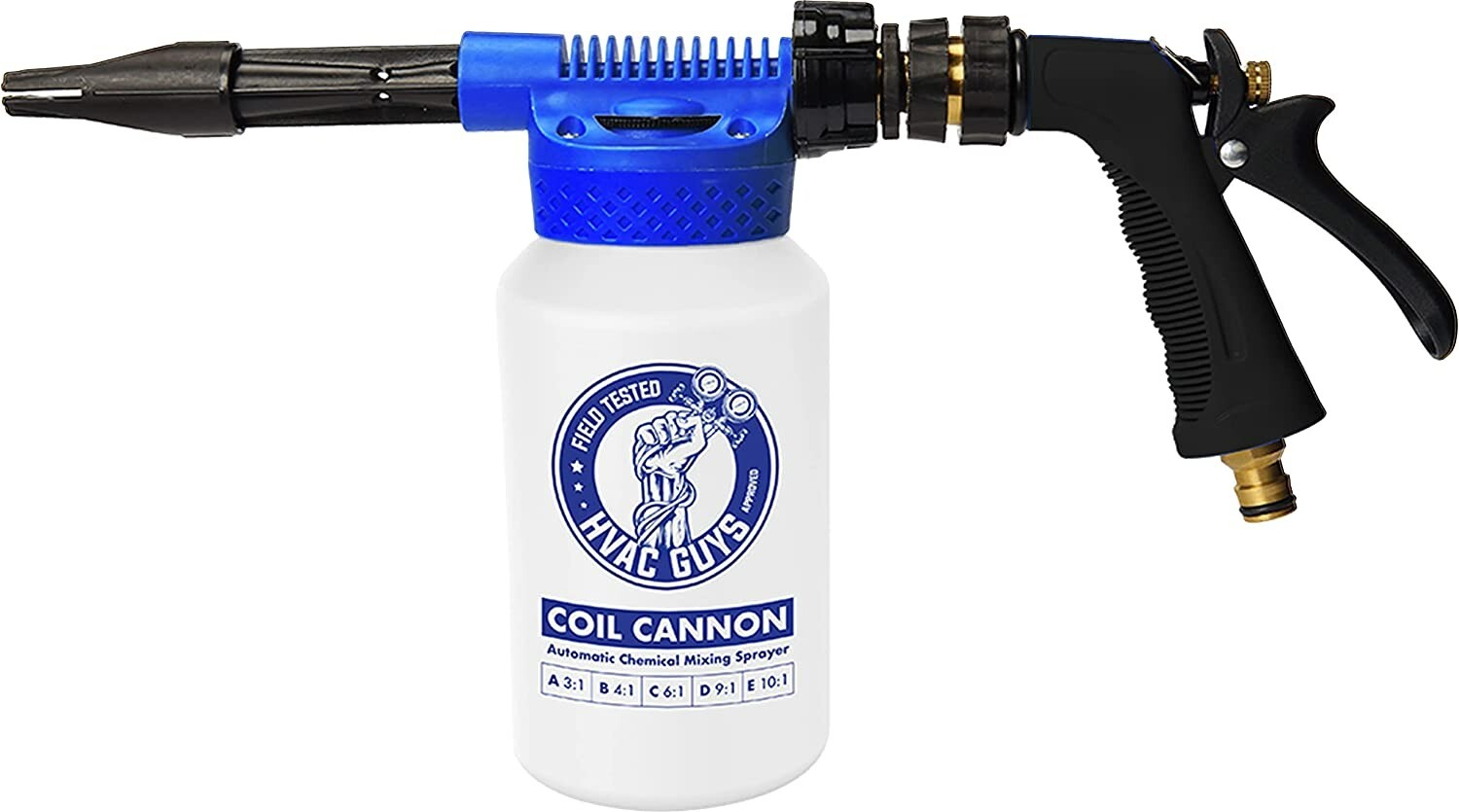 HVAC Guys Coil Cannon – Coil Cleaner Chemical Mixing Sprayer for HVAC