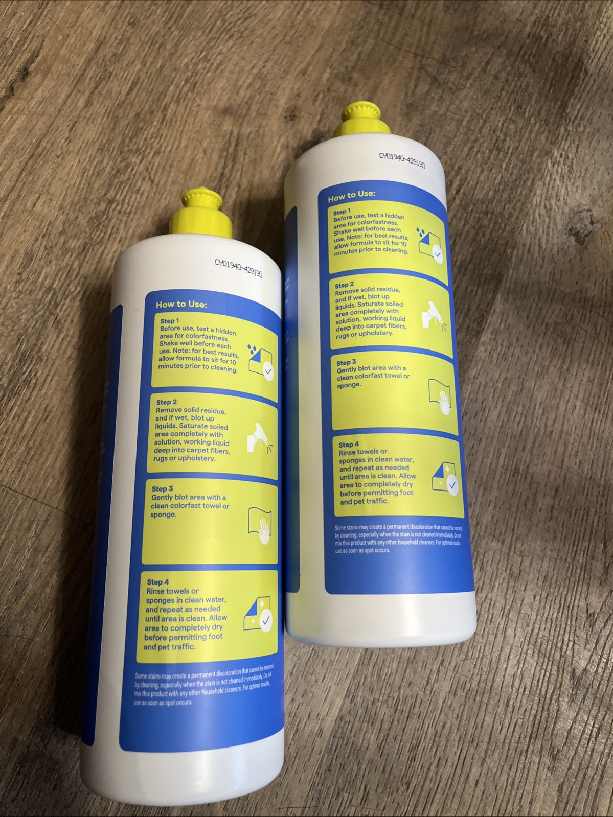Lot of 2 Up & Up Pet Stain & Odor Eliminator 32oz Each w/Bioenzymatic Action