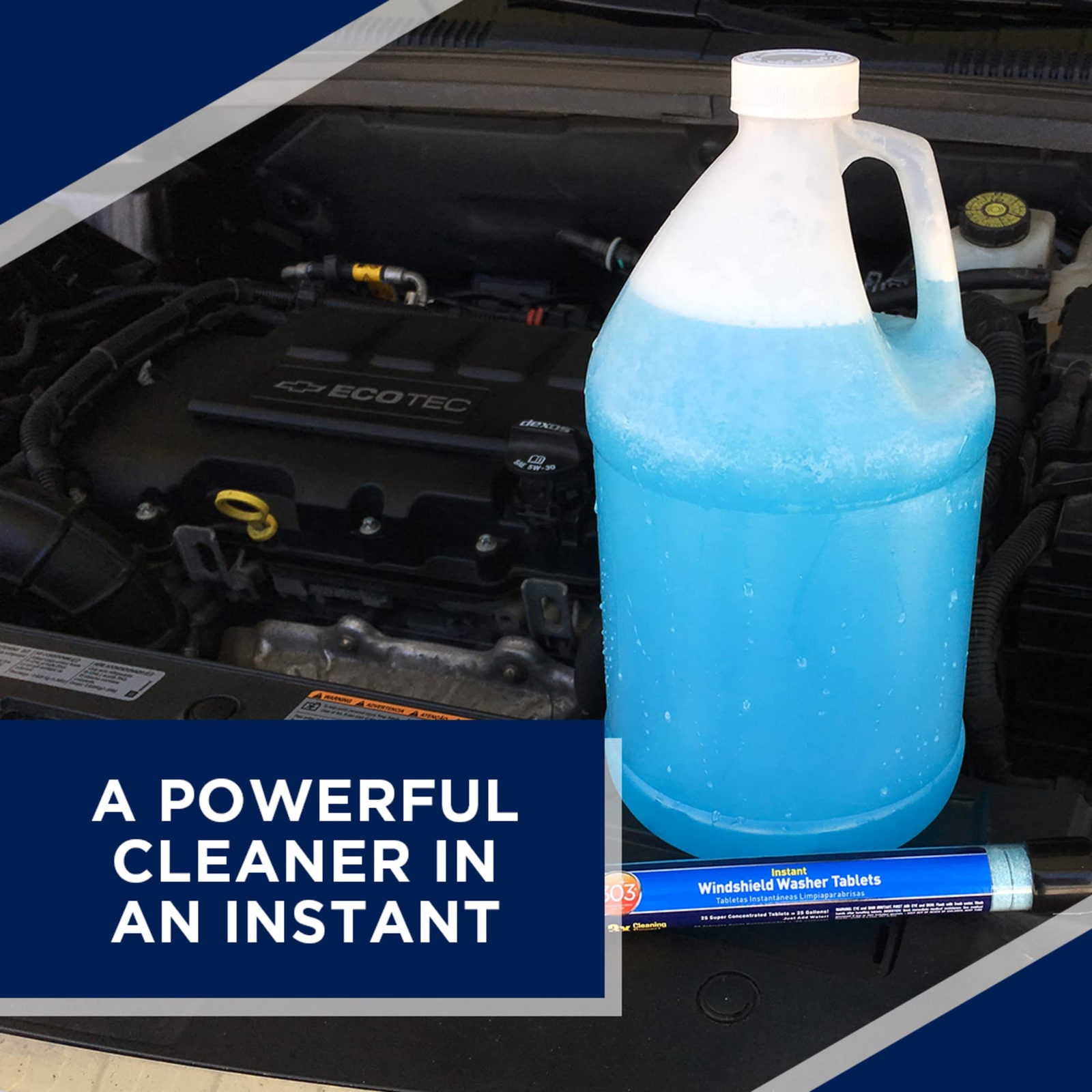 303 Instant Windshield Washer Tablets Super Concentrated Cleaner 1 Tablet Mak…