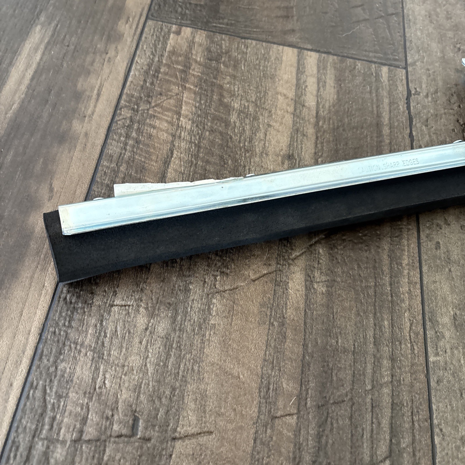 Ettore Wipe’n Dry 30” Straight Rubber Floor Squeegee NOS
