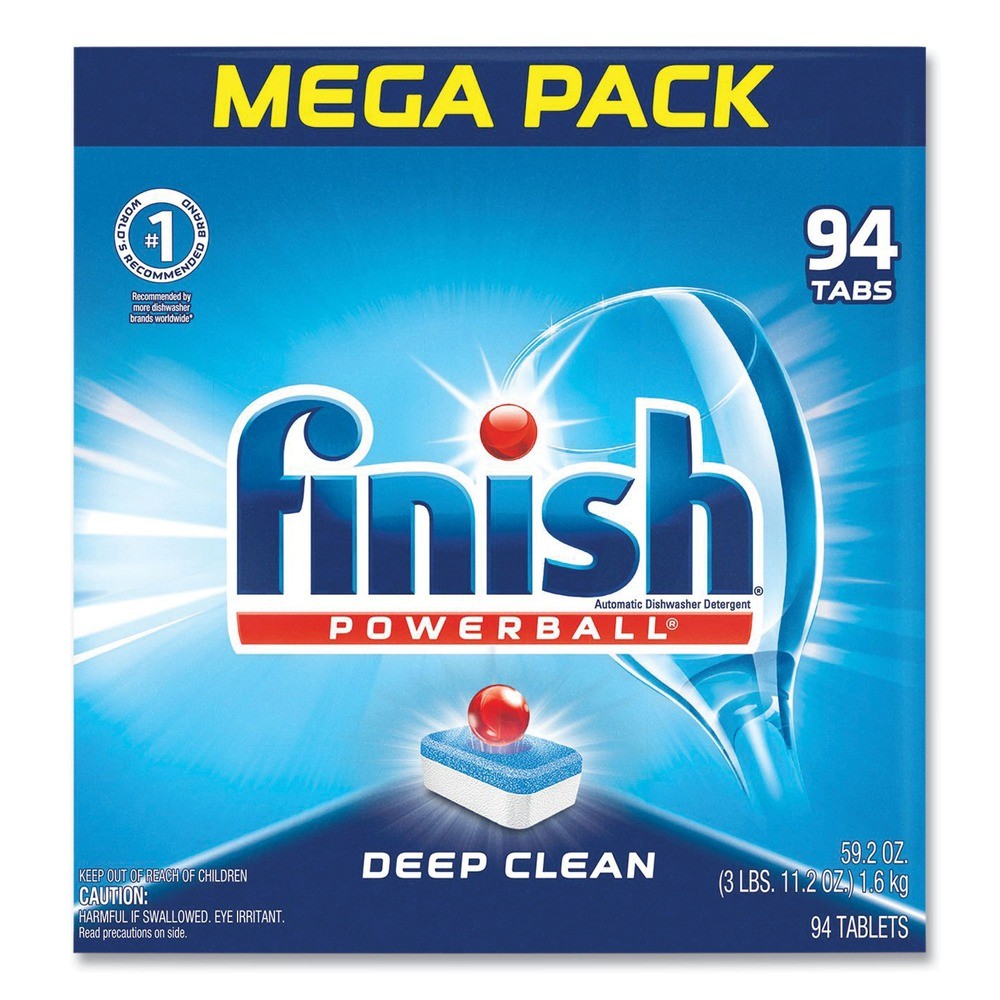 FINISH 51700-97330 Powerball Dishwasher Tabs – Fresh Scent (94/Box) New