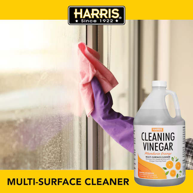 Harris Multi-Use Cleaning Vinegar 1 -Gallon Mandarin Orange Liquid