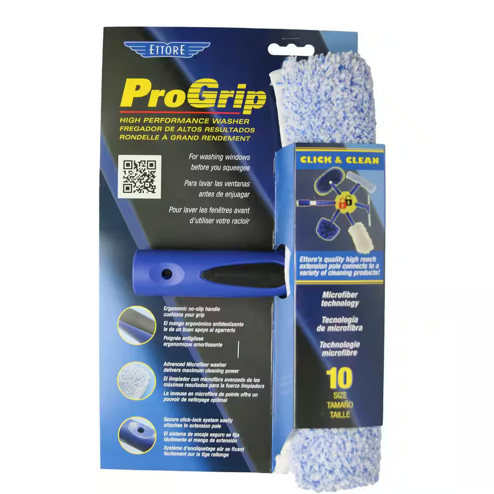 10 In. Progrip Window Washer Scrubber