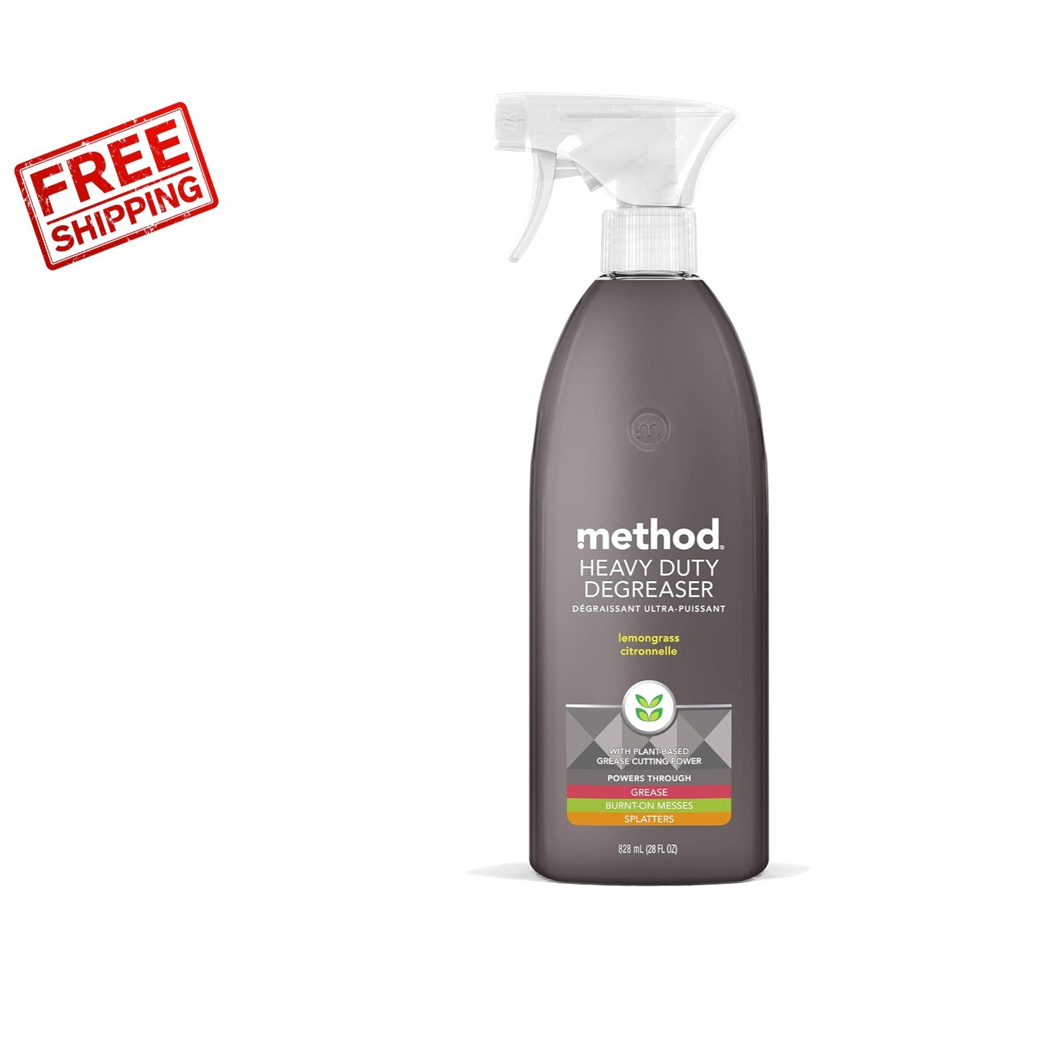 Eco-Conscious 28 Oz Heavy Duty Degreaser – Lemongrass Scented & Biodegradable