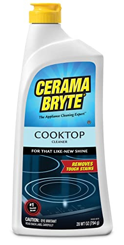Cerama Bryte 28 Ounce Cooktop Cleaner for Glass Ceramic Stovetops