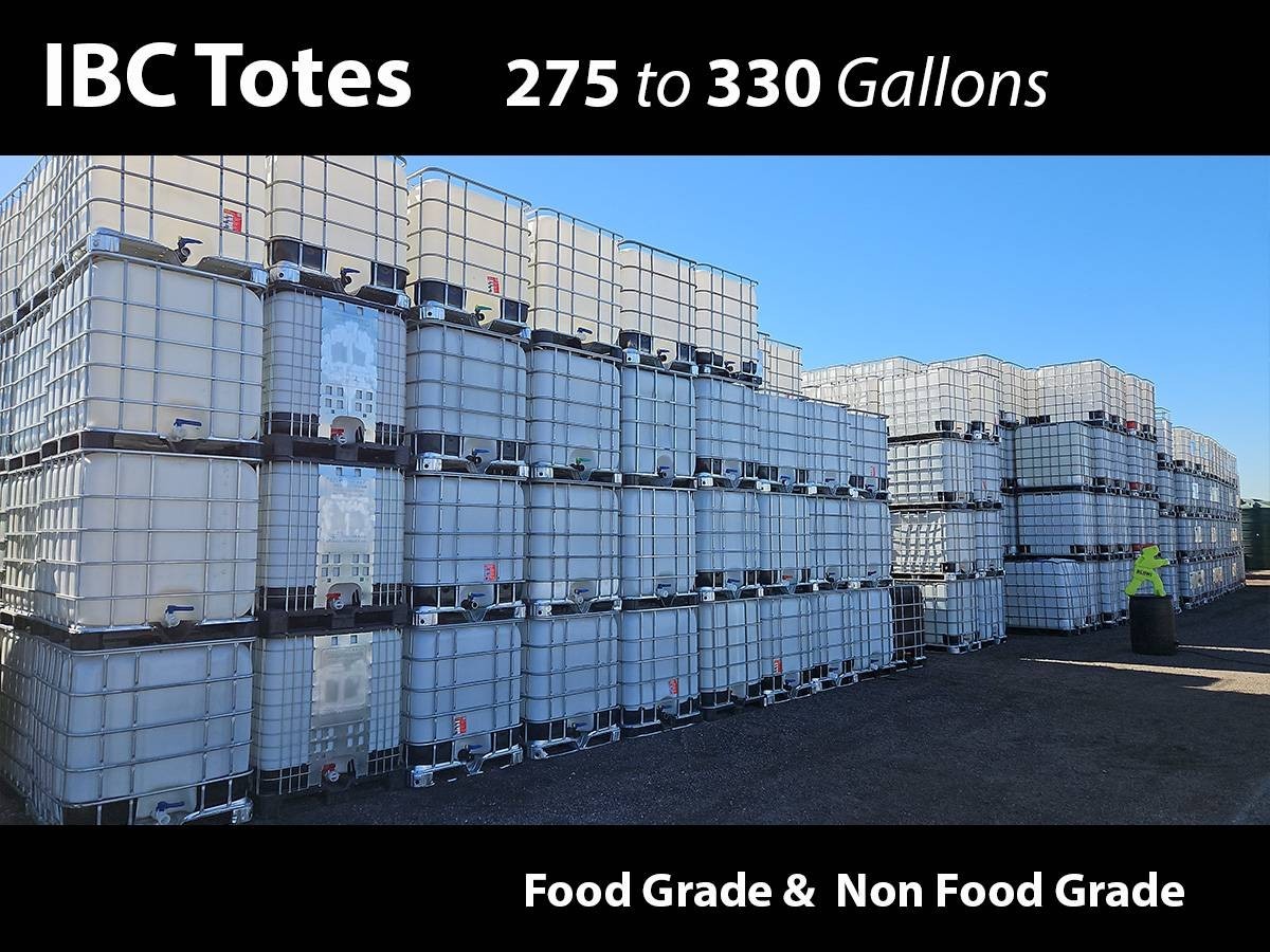 250 Gallon Portable Septic / Holding Tank with Bottom Fittings