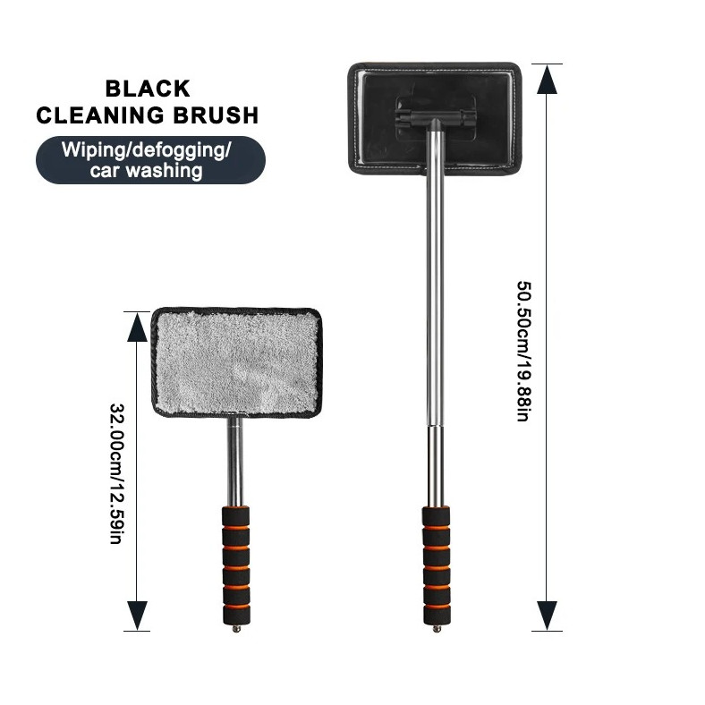 1pc Car Windshield Defogging Brush Telescopic Glass Cleaner Dust Remover – NEW