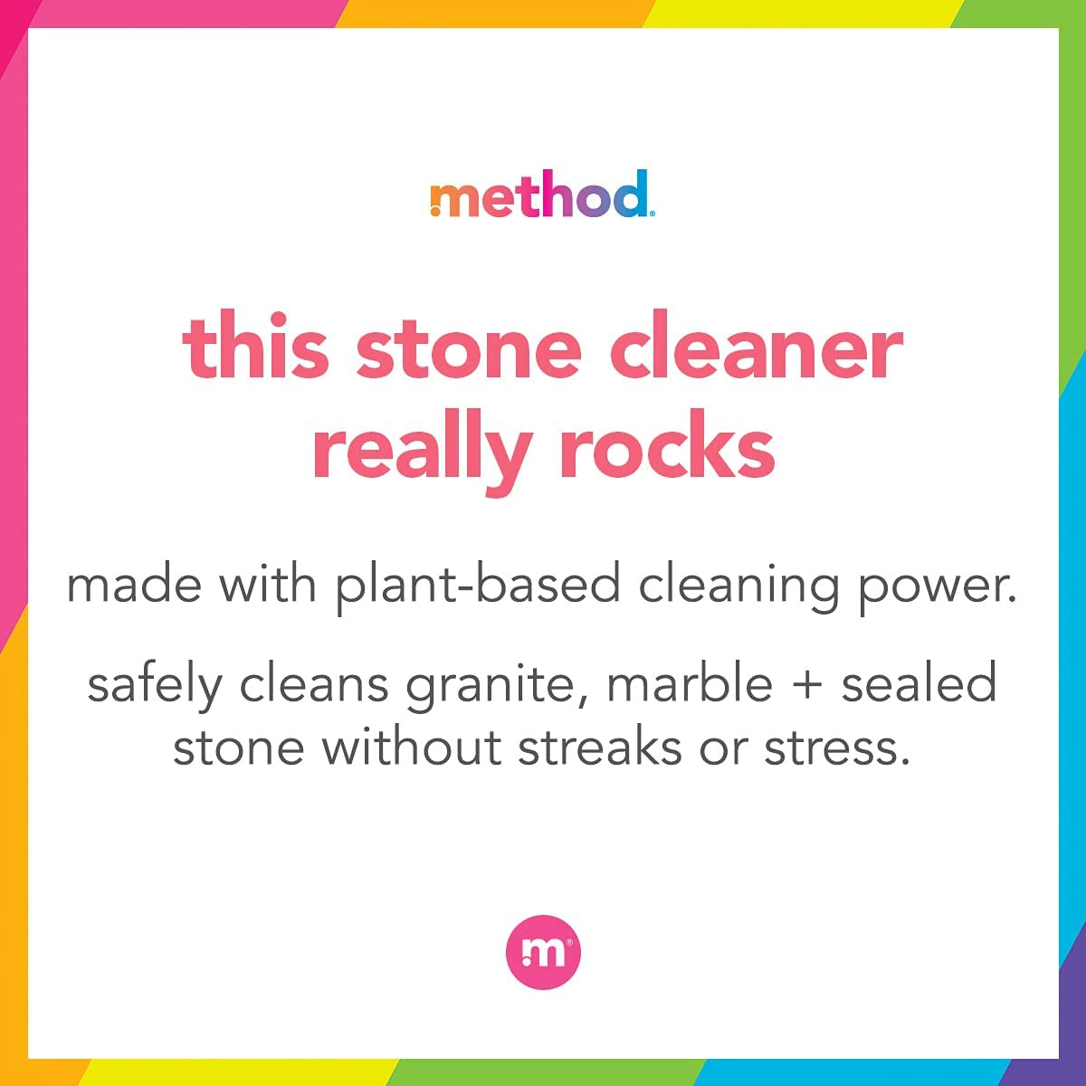 Method 2 Packs Included Daily Granite Cleaner Spray, Apple Orchard, 28 Ounce ea.