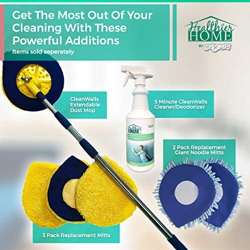 4-in-1 Wall Cleaner Spray – Fast 5-Minute Dirt, Dust & Odor Remover – 32 Oz