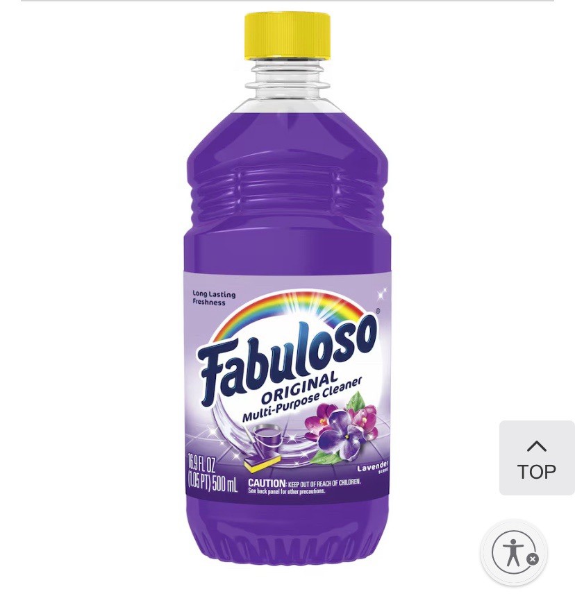 2 Packs Fabuloso Lavender Multi-Purpose Cleaner, 500ml